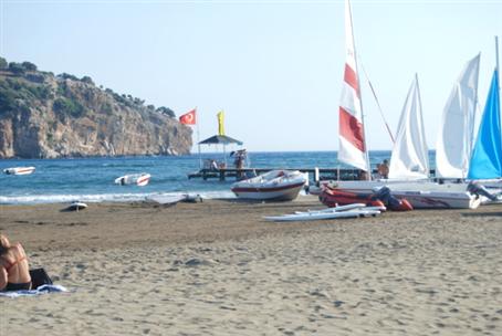 The beach at Dalaman